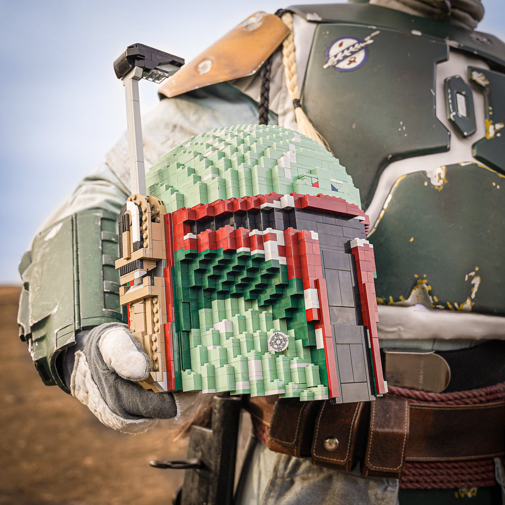 BBFETT Boba Life-Sized Replica Helmet product image 4, provided for visual reference and product detail review