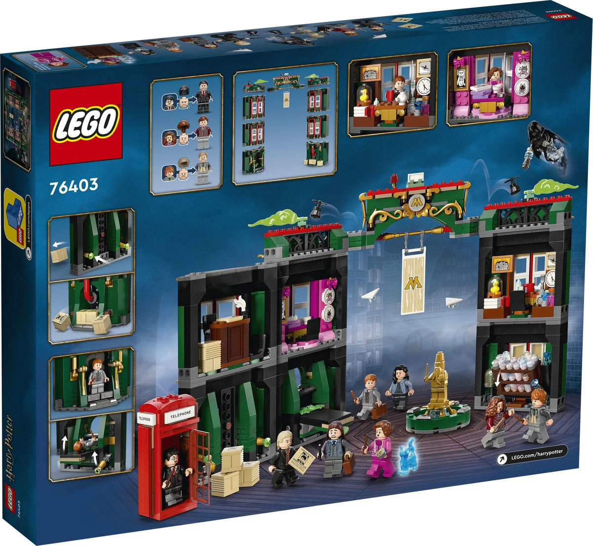 76403 The Ministry of Magic OPEN BOX NEW product image 2, provided for visual reference and product detail review