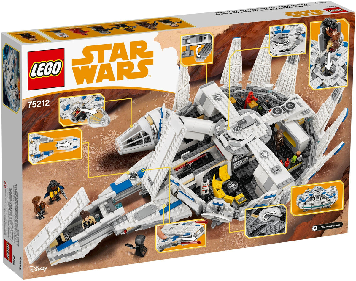 75212 Kessel Run Millennium Falcon PRE-OWNED CERTIFIED product image 2, provided for visual reference and product detail