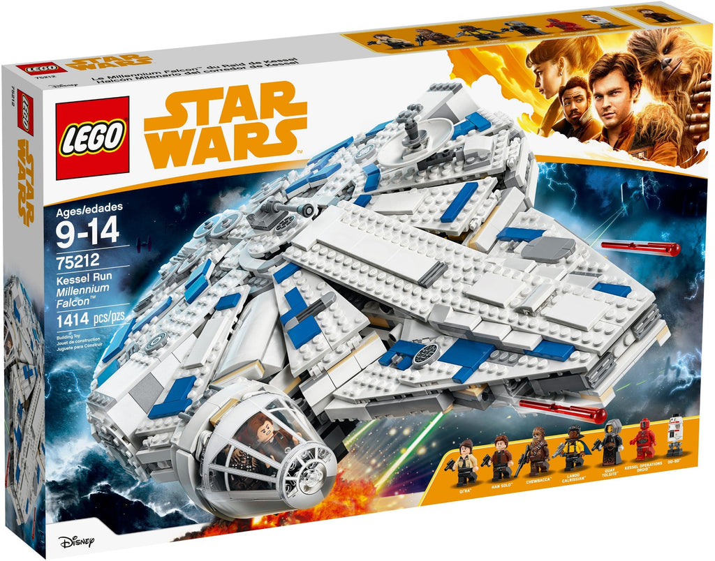 75212 Kessel Run Millennium Falcon PRE-OWNED CERTIFIED product image 1, provided for visual reference and product detail