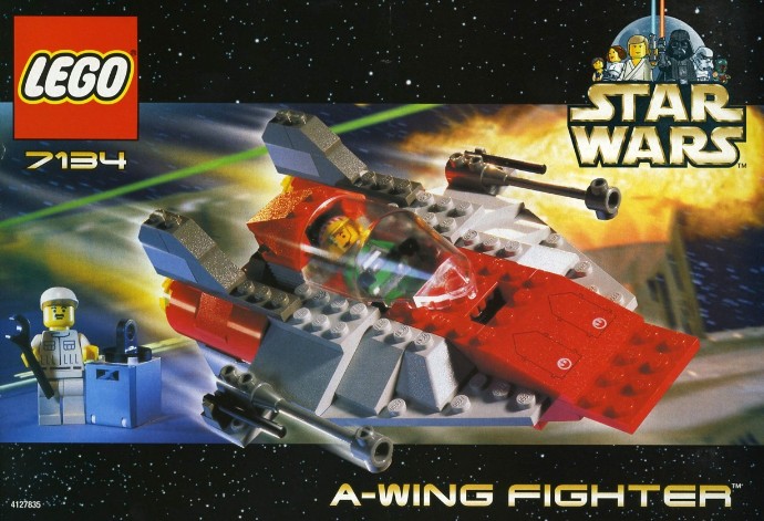 7134 A-wing Fighter PRE-OWNED CERTIFIED product image 1, provided for visual reference and product detail review
