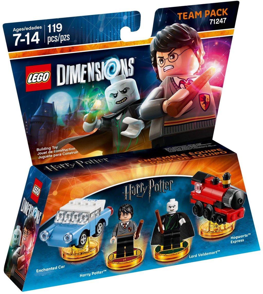 71247 Harry Potter Team Pack PRE-OWNED CERTIFIED product image 1, provided for visual reference and product detail review