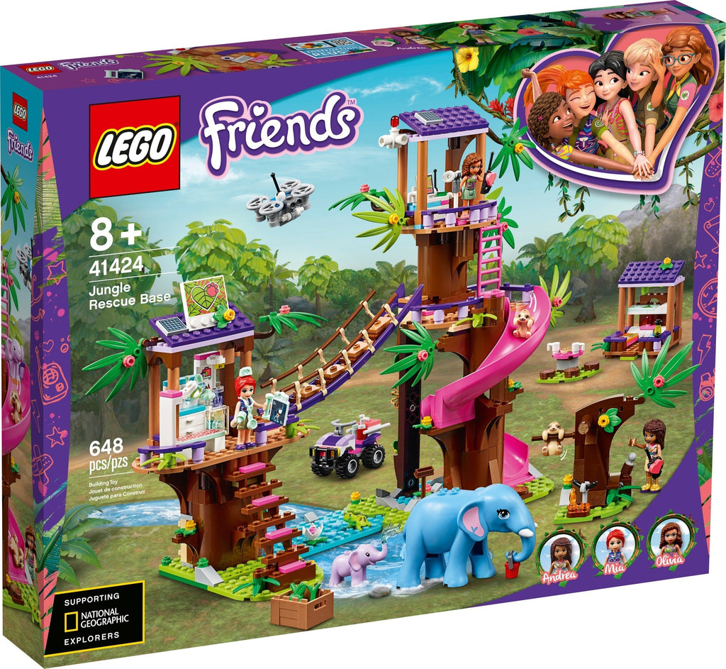 41424 LEGO Jungle Rescue Base product image 1, provided for visual reference and product detail review