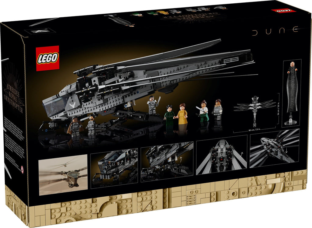 10327 LEGO Dune Atreides Royal Ornithopter product image 2, provided for visual reference and product detail review