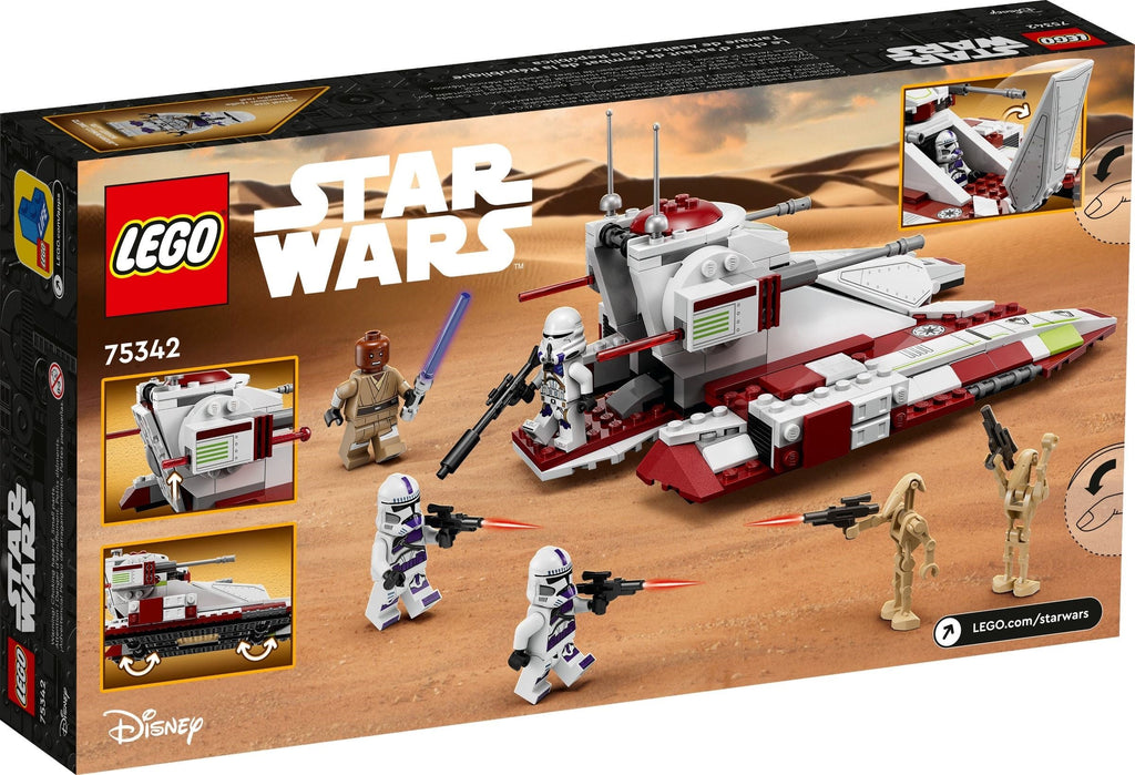 75342 LEGO Republic Fighter Tank product image 2, provided for visual reference and product detail review
