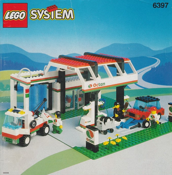 6397 LEGO Gas N' Wash Express PRE-OWNED CERTIFIED product image 1, provided for visual reference and product detail review