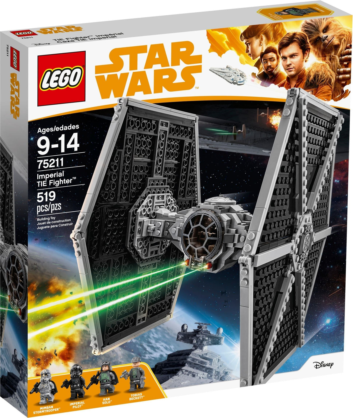 75211 Imperial TIE Fighter product image 1, provided for visual reference and product detail review