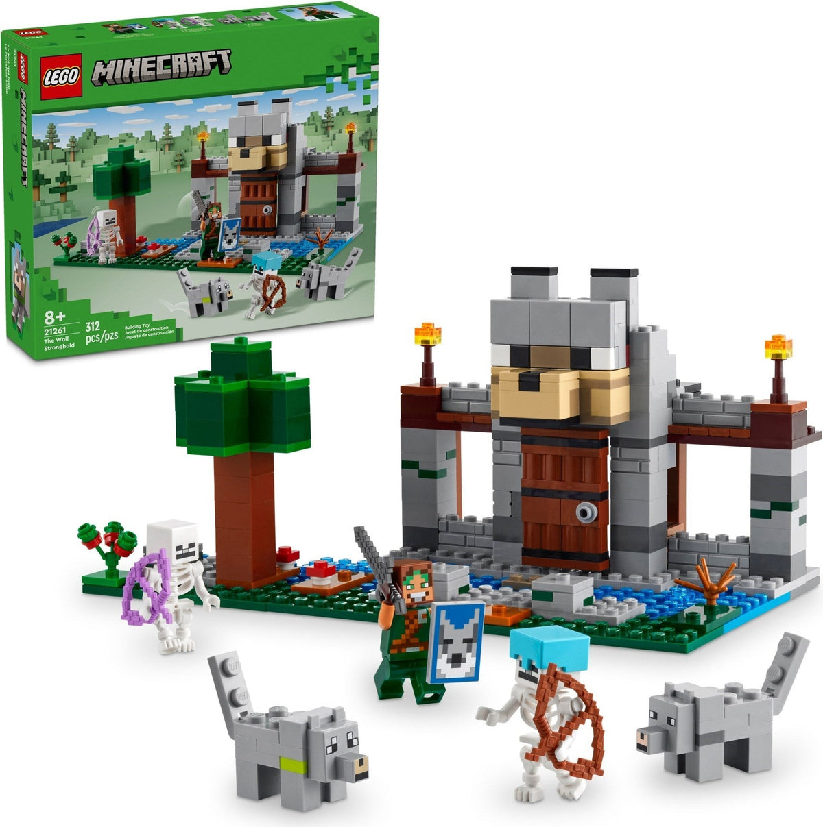 21261 LEGO The Wolf Stronhold product image 1, provided for visual reference and product detail review
