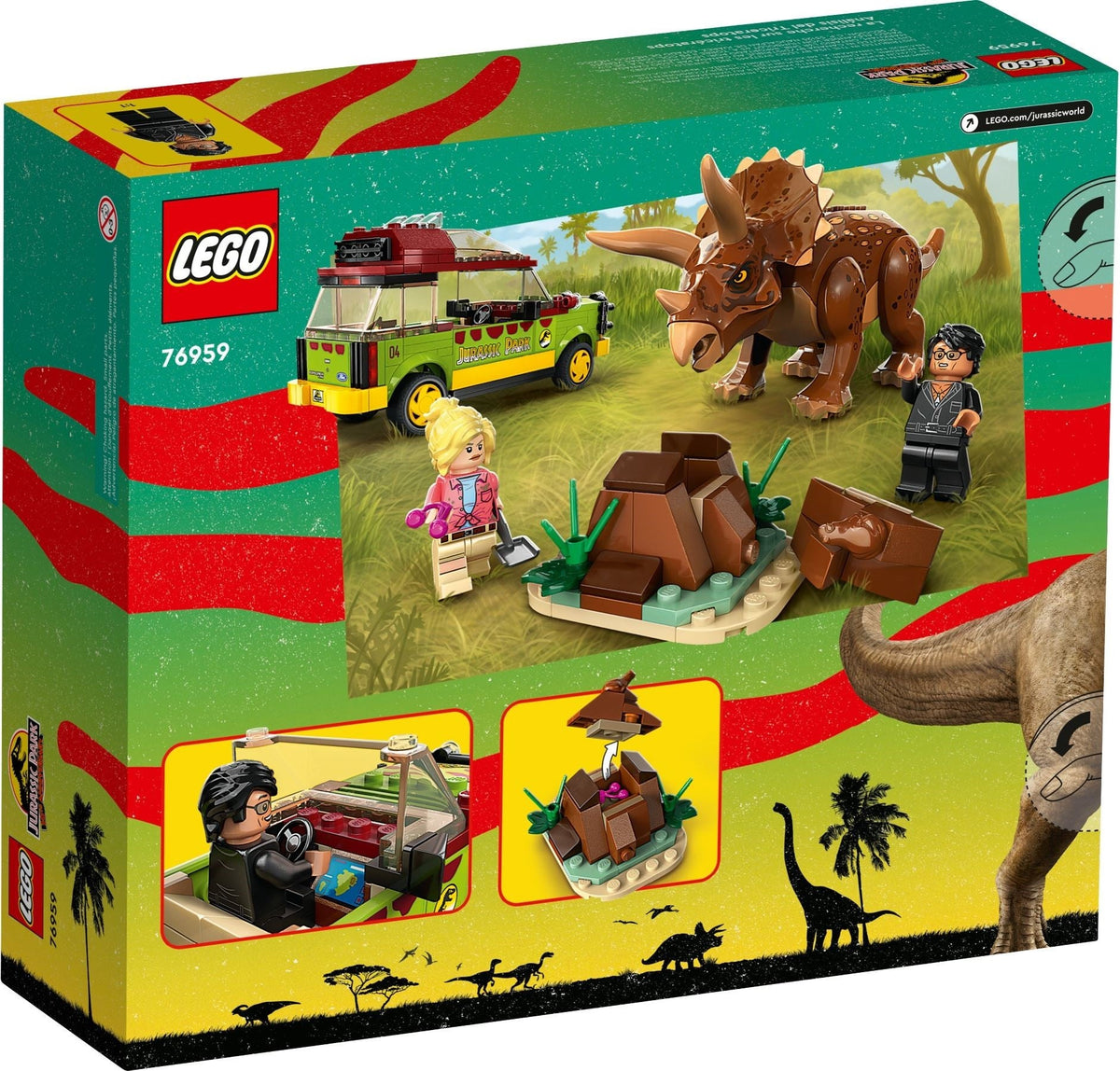 76959 LEGO Triceratops Research product image 2, provided for visual reference and product detail review