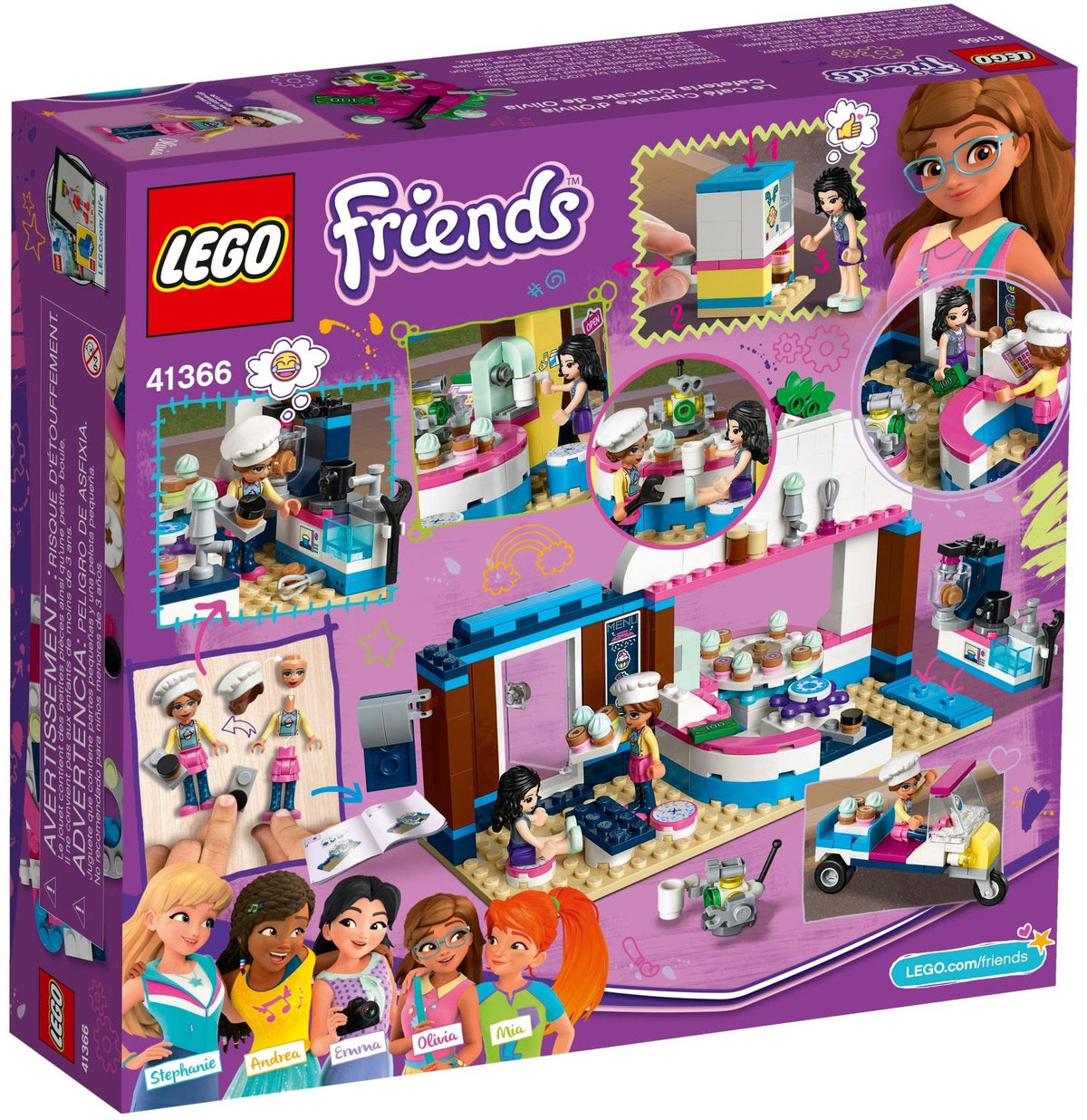 41366 LEGO Olivia's Cupcake Café product image 2, provided for visual reference and product detail review