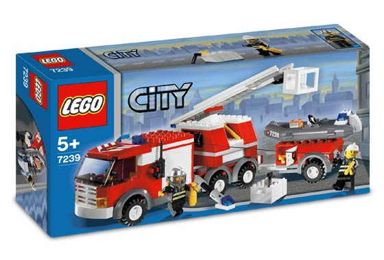 7239 Fire Truck OPEN BOX NEW product image 1, provided for visual reference and product detail review