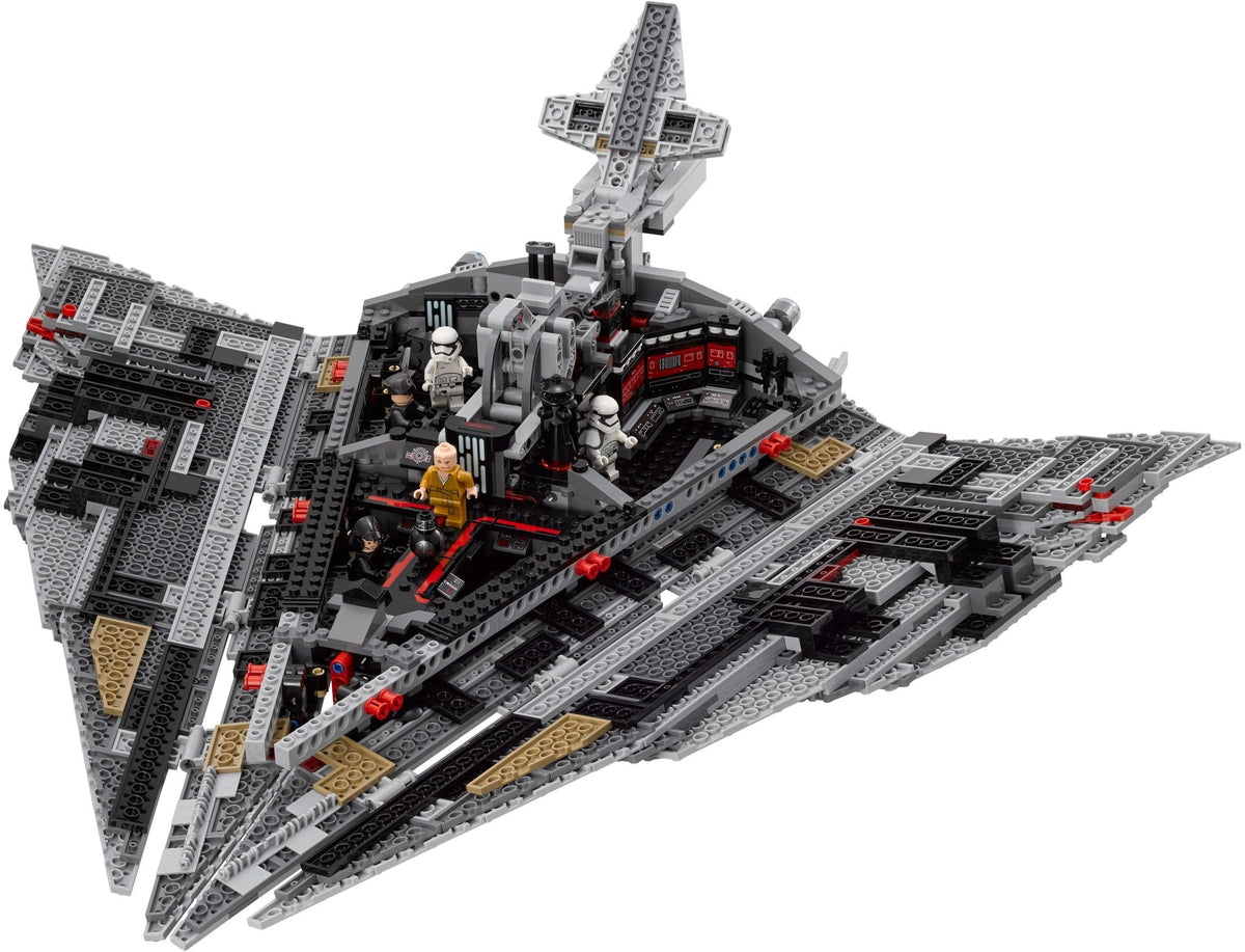 75190 First Order Star Destroyer PRE-OWNED CERTIFIED product image 3, provided for visual reference and product detail review