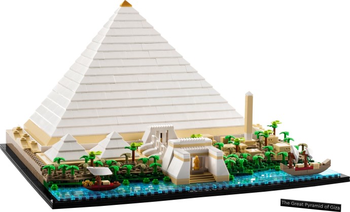 21058 The Great Pyramid of Giza PRE-OWNED CERTIFIED product image 3, provided for visual reference and product detail review