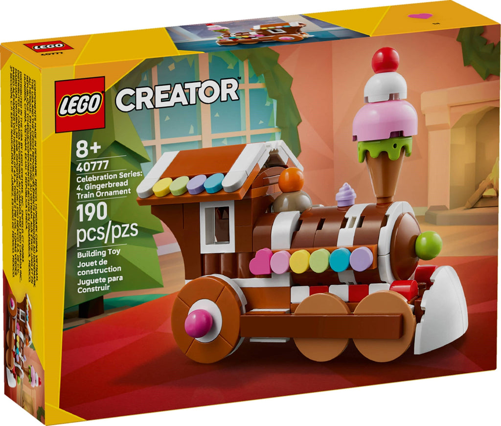 40777 Celebration Series: Gingerbread Train Ornament product image 1, provided for visual reference and product detail review