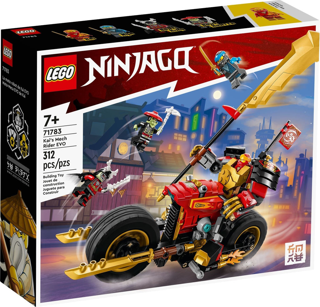 71783 LEGO Kai’s Mech Rider EVO product image 1, provided for visual reference and product detail review