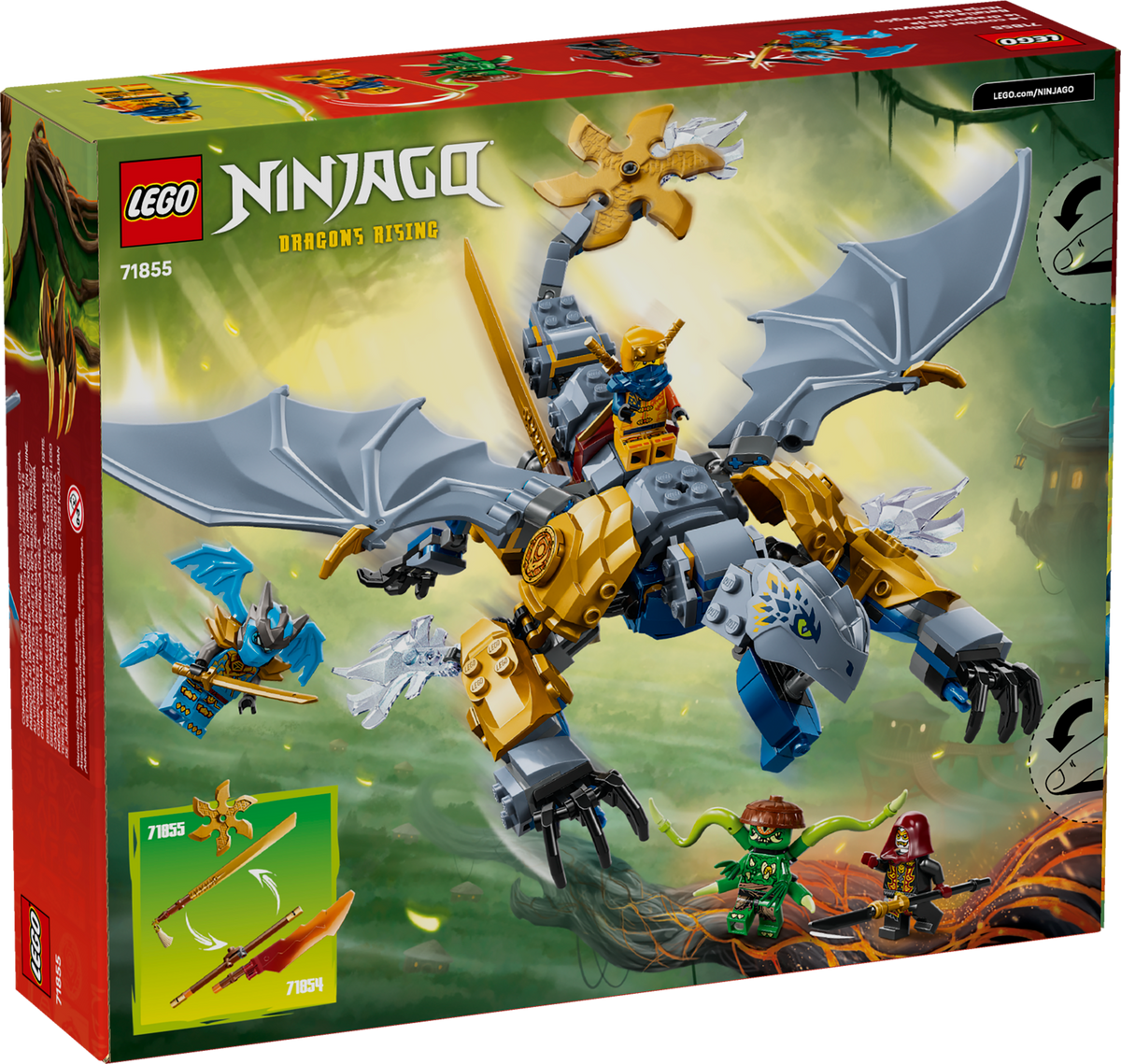 71855 Ninja Dragon Riyu's Battle product image 2, provided for visual reference and product detail review