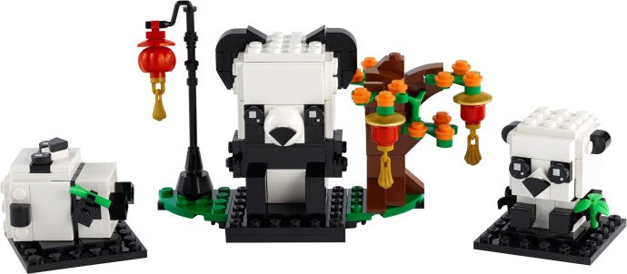 40466 Chinese New Year Pandas product image 3, provided for visual reference and product detail review