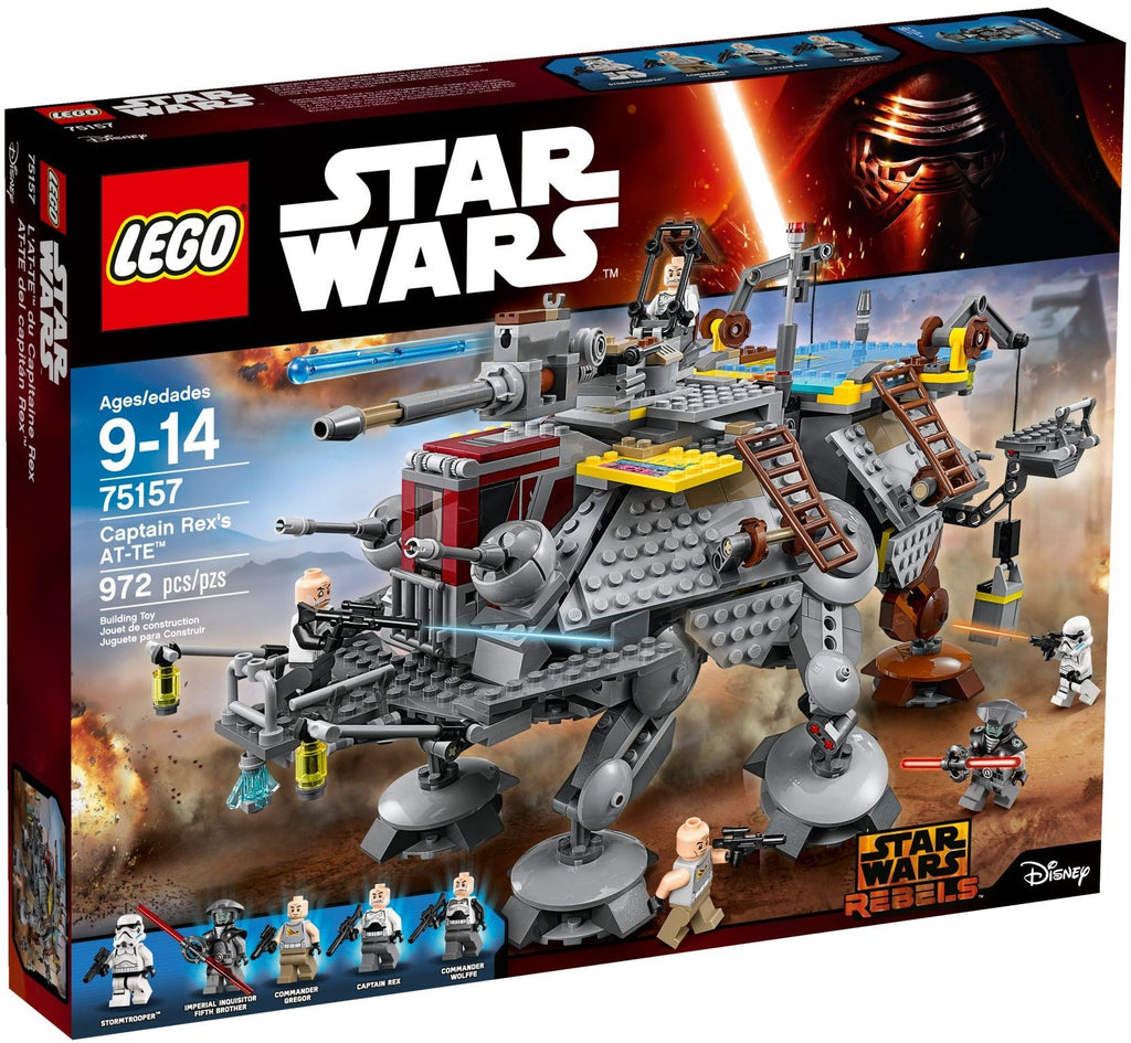 75157 Captain Rex's AT-TE PRE-OWNED CERTIFIED product image 1, provided for visual reference and product detail review