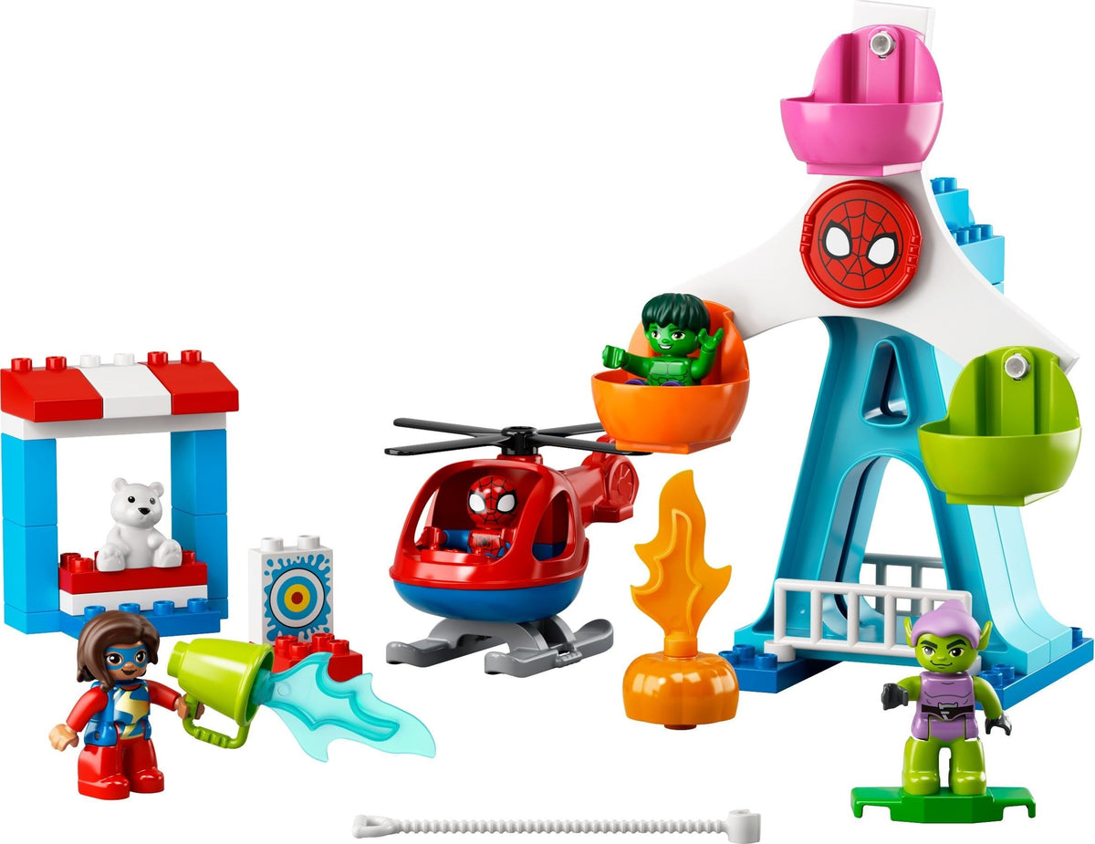 10963 Spider-Man & Friends: Funfair Adventure PRE-OWNED CERTIFIED product image 2, provided for visual reference and product