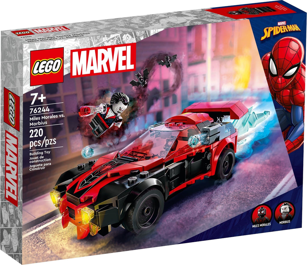 76244 LEGO Miles Morales vs. Morbius product image 1, provided for visual reference and product detail review