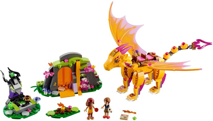 41175 Fire Dragon's Lava Cave product image 2, provided for visual reference and product detail review