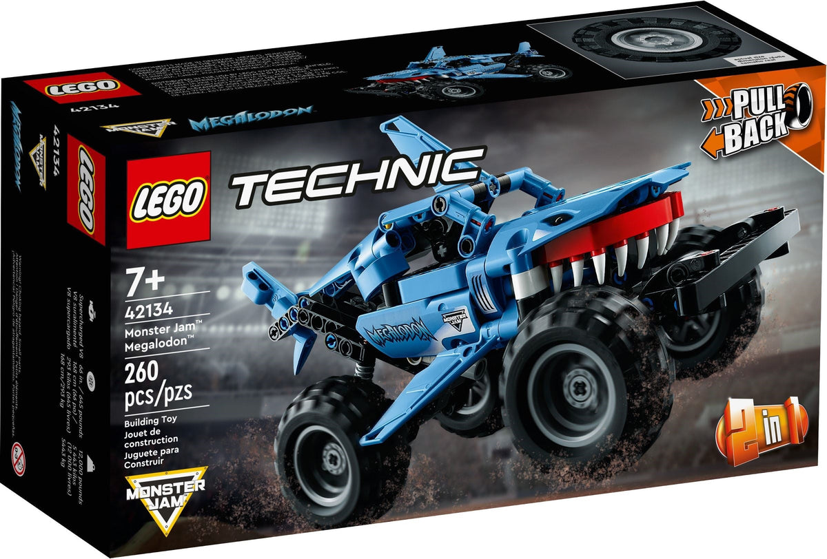 42134 LEGO Monster Jam Megalodon product image 1, provided for visual reference and product detail review