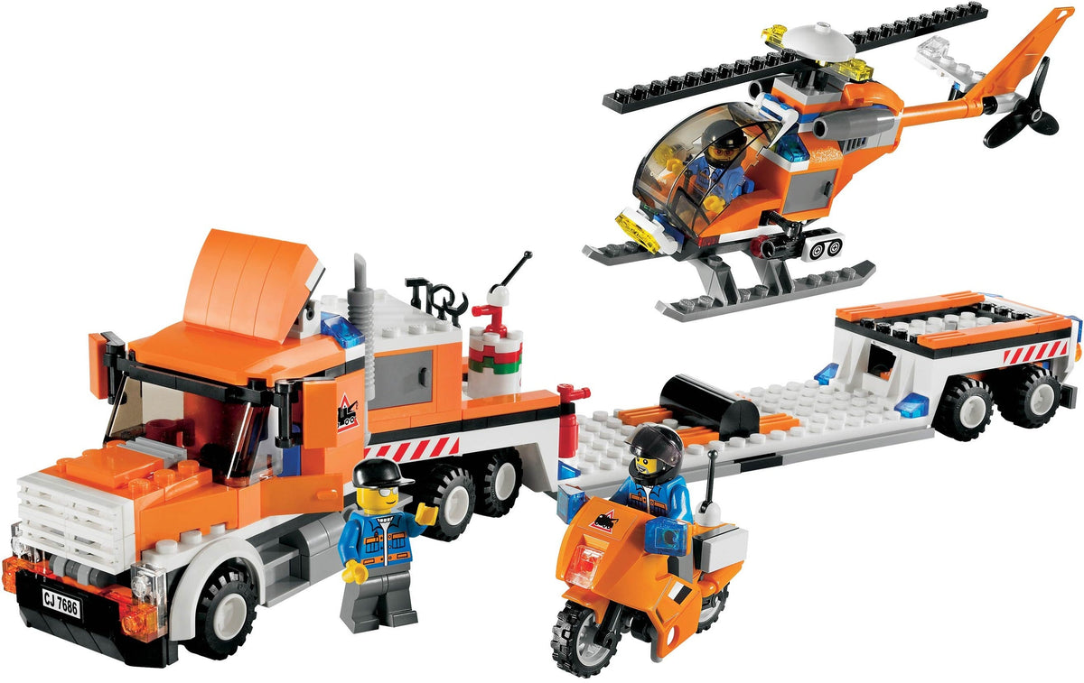 7686 Helicopter Transporter OPEN BOX NEW product image 2, provided for visual reference and product detail review