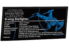 10227 B-Wing Starfighter product image 2, provided for visual reference and product detail review