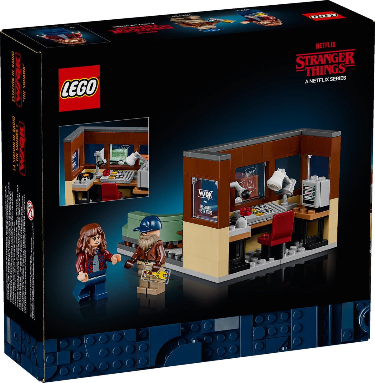 40891 Stranger Things: WSQK Radio Station product image 2, provided for visual reference and product detail review
