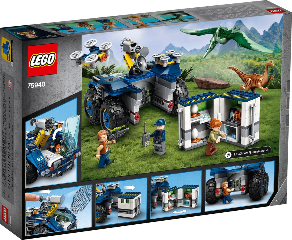 75940 LEGO Gallimimus and Pteranodon Breakout product image 2, provided for visual reference and product detail review