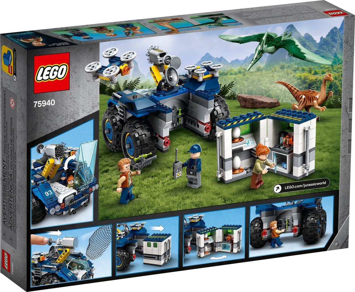 75940 LEGO Gallimimus and Pteranodon Breakout product image 2, provided for visual reference and product detail review