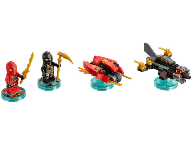 71207 Team Pack - Ninjago PRE-OWNED CERTIFIED product image 1, provided for visual reference and product detail review