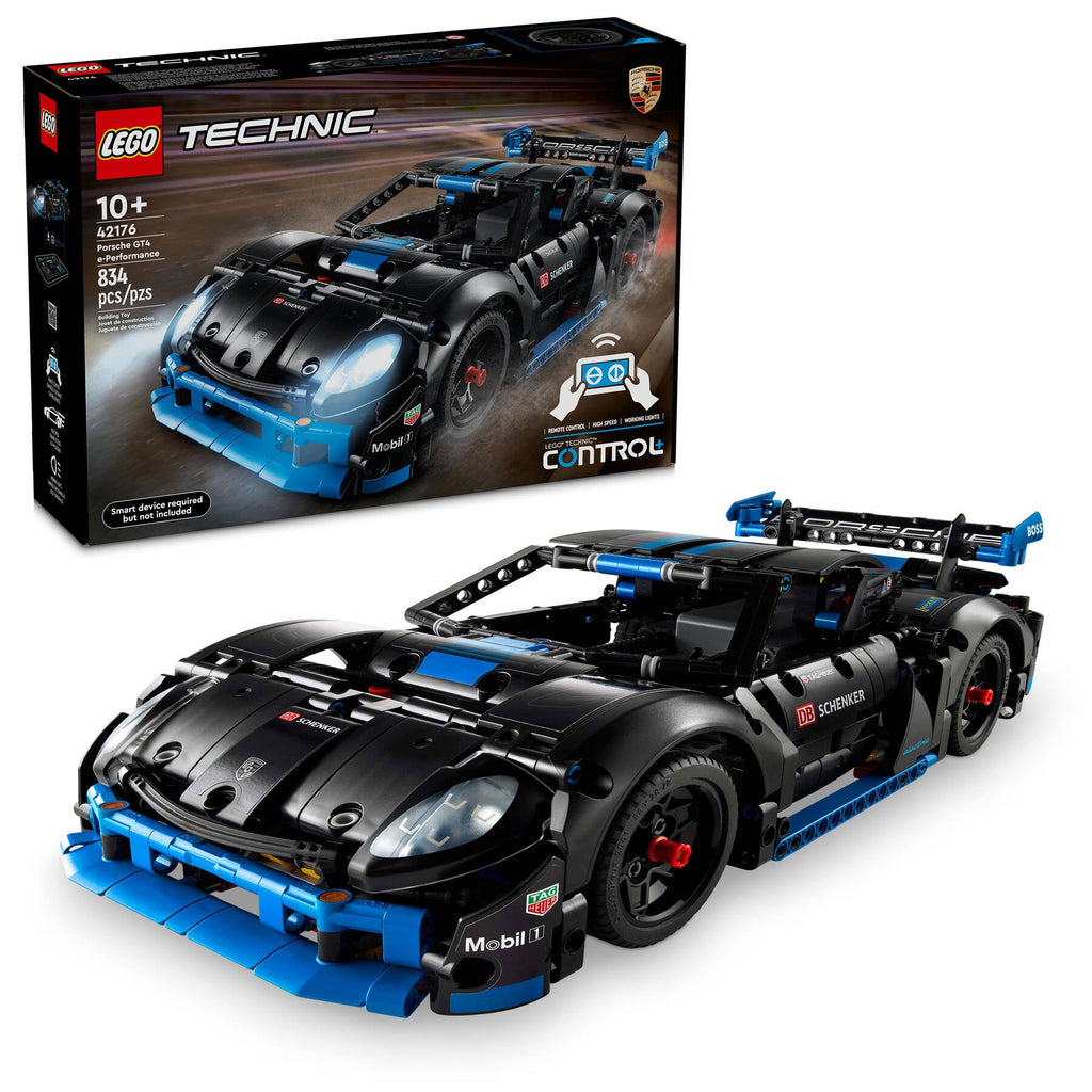 42176 LEGO Porsche GT4 e-Performance Race Car product image 1, provided for visual reference and product detail review