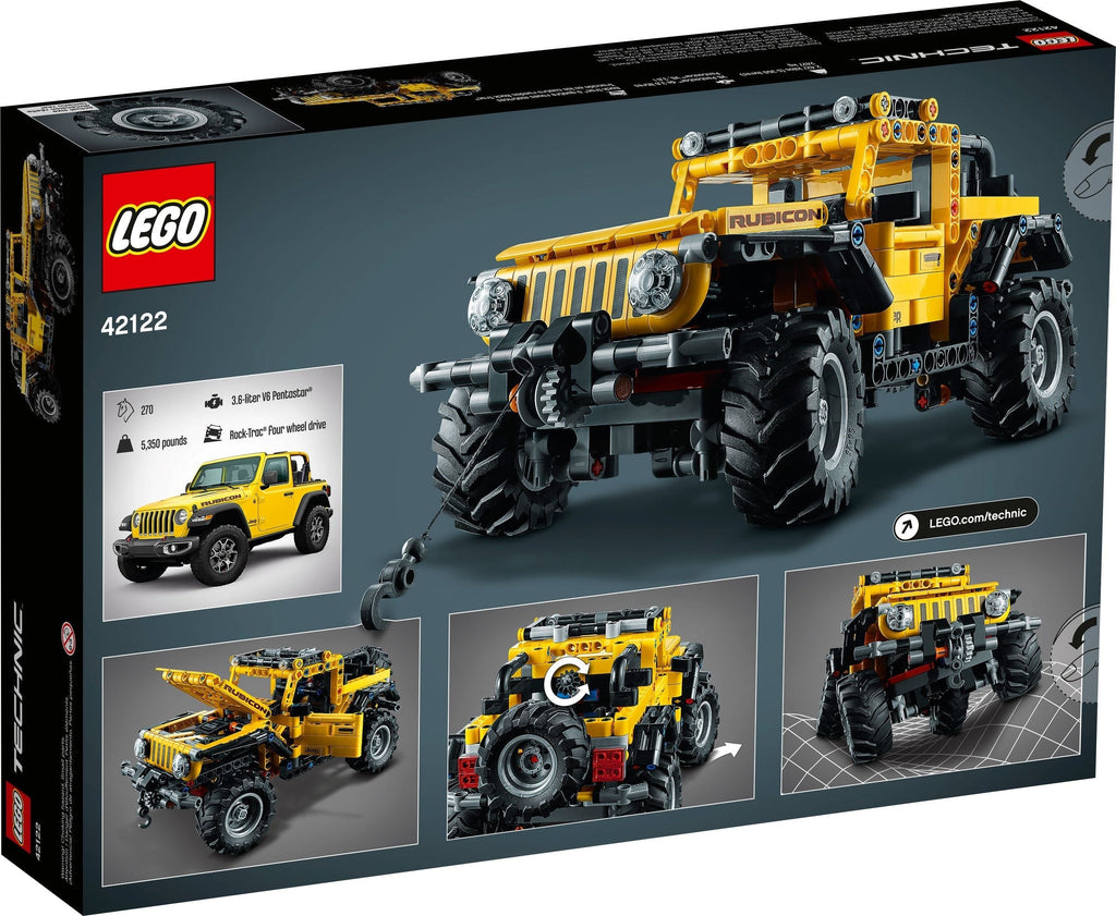 42122 LEGO Jeep Wrangler product image 2, provided for visual reference and product detail review