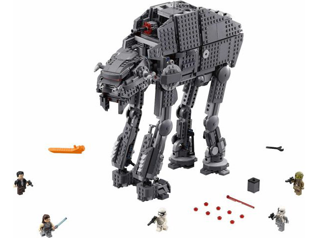 75189 First Order Heavy Assault Walker PRE-OWNED CERTIFIED product image 2, provided for visual reference and product detail