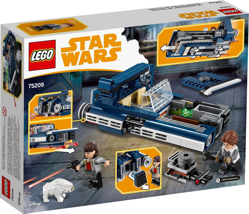 75209 Han Solo's Landspeeder PRE-OWNED CERTIFIED product image 2, provided for visual reference and product detail review