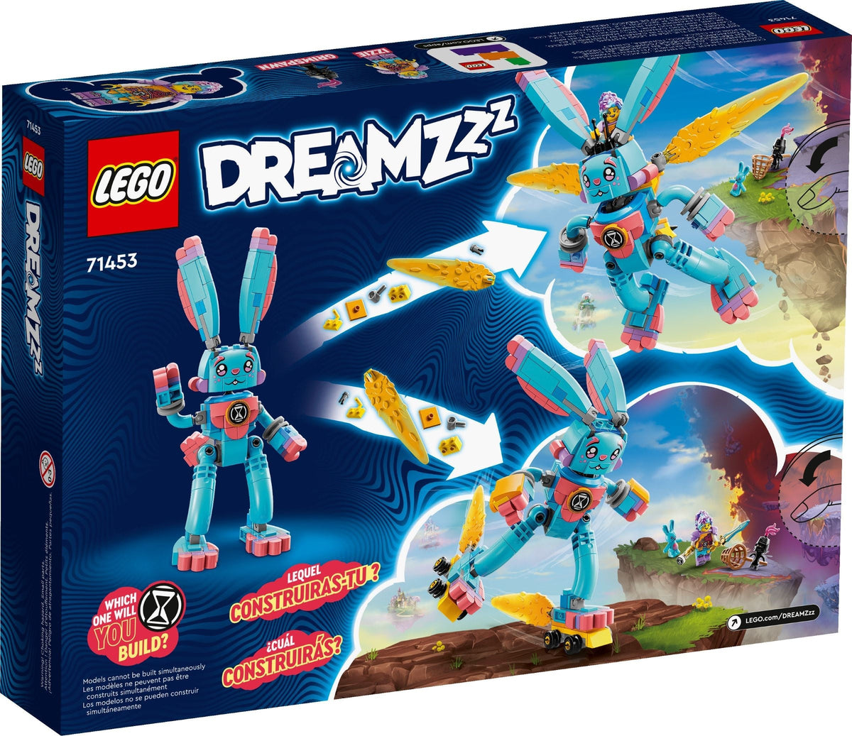 71453 LEGO Izzie and Bunchu the Bunny product image 2, provided for visual reference and product detail review