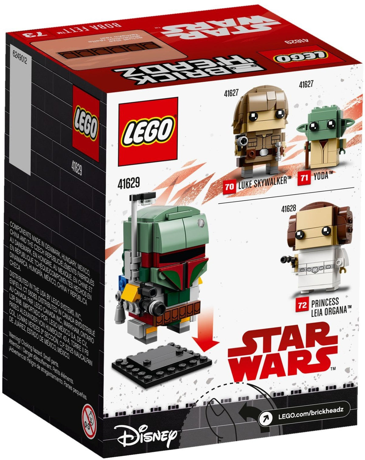 41629 Boba Fett product image 2, provided for visual reference and product detail review
