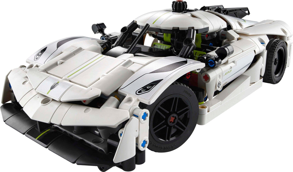 42184 Koenigsegg Jesko Absolut White Hypercar product image 3, provided for visual reference and product detail review