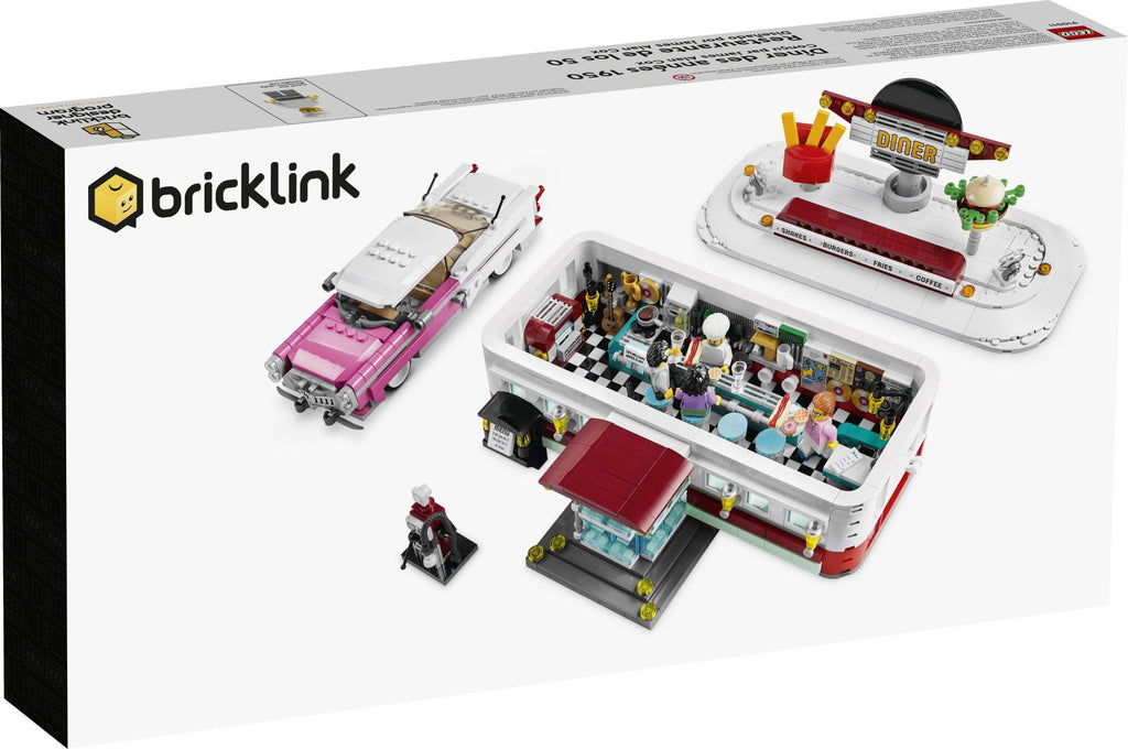 910011 LEGO (BL) 1950s Diner product image 2, provided for visual reference and product detail review