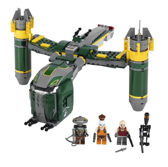7930 Bounty Hunter Assault Gunship product image 2, provided for visual reference and product detail review