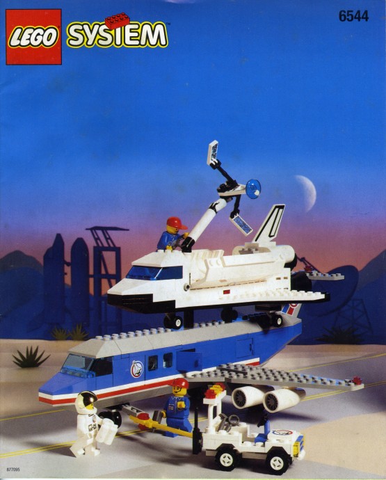 6544 LEGO Shuttle Transcon 2 PRE-OWNED CERTIFIED product image 1, provided for visual reference and product detail review