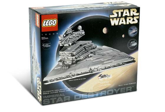 10030 LEGO Imperial Star Destroyer - UCS (1st Edition) PRE-OWNED CERTIFIED product image 3, provided for visual reference