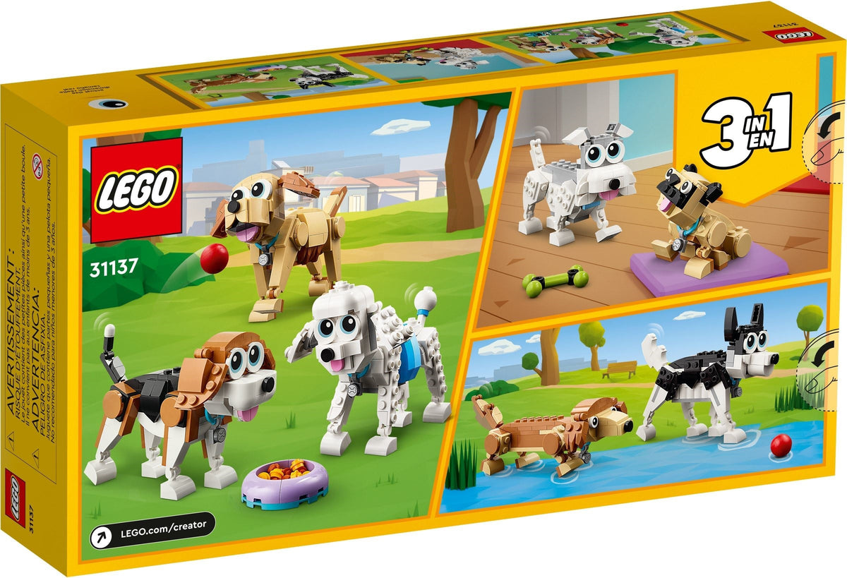 31137 LEGO Adorable Dogs product image 2, provided for visual reference and product detail review