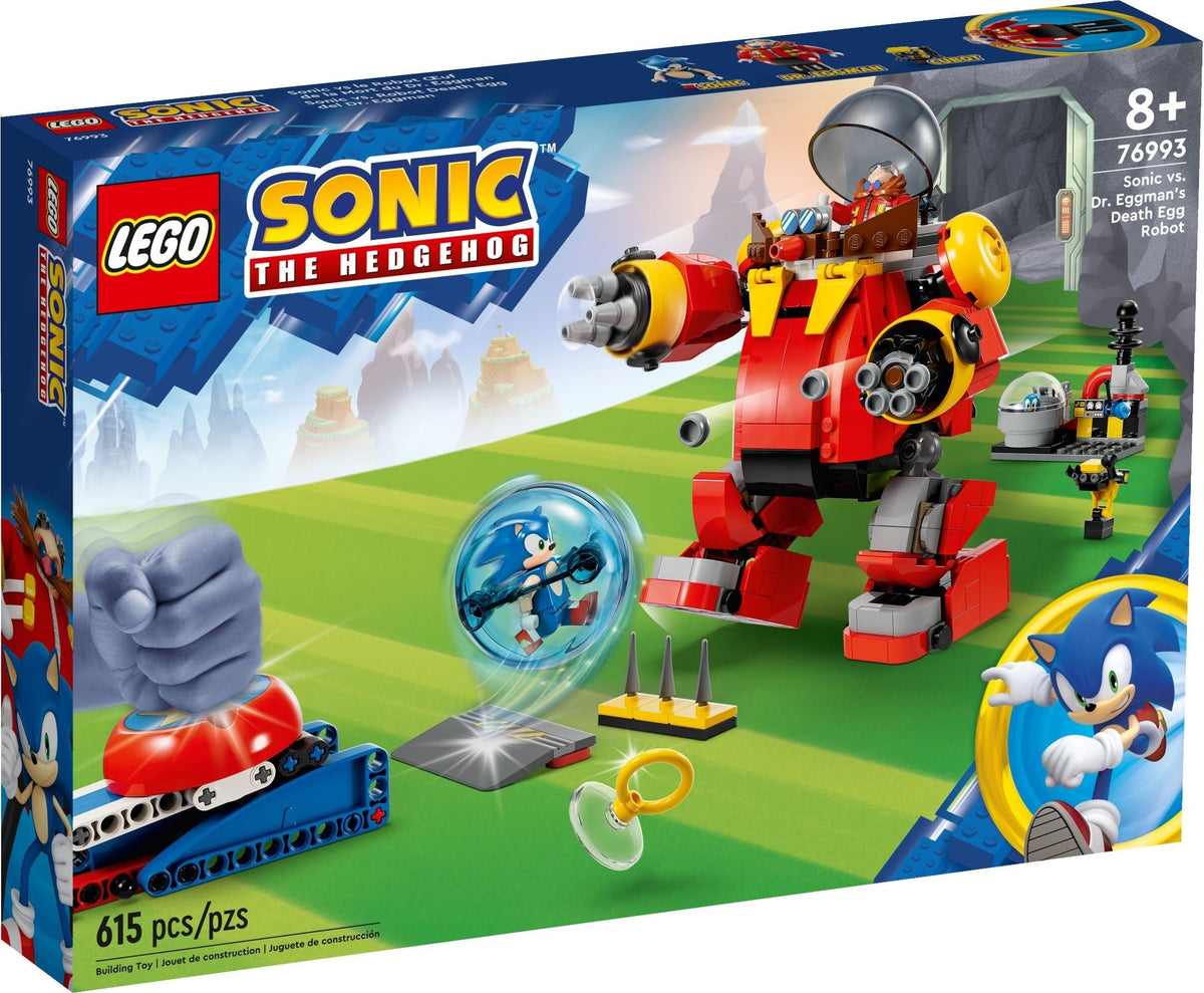76993 LEGO Sonic vs. Dr. Eggman's Death Egg Robot product image 1, provided for visual reference and product detail review
