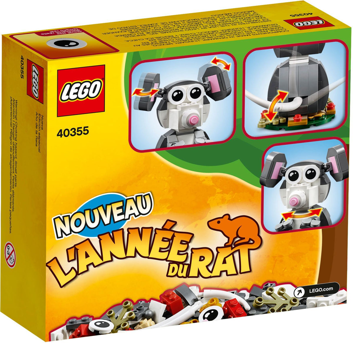 40355 Year of the Rat product image 2, provided for visual reference and product detail review
