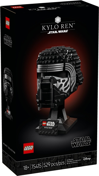 75415 Kylo Ren Helmet product image 1, provided for visual reference and product detail review