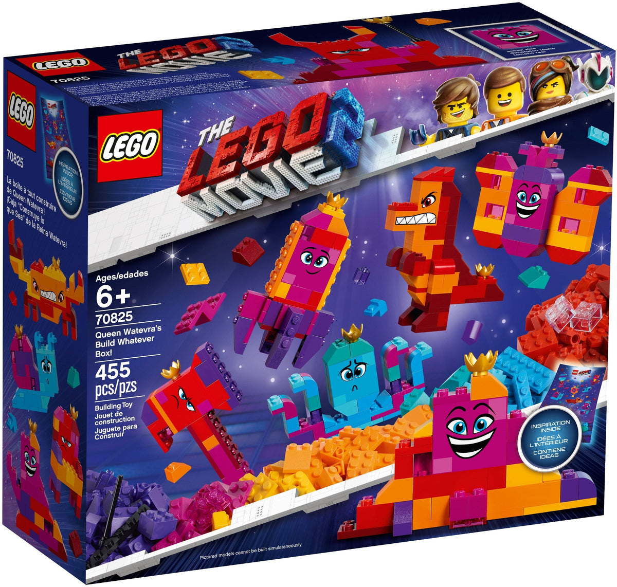 70825 Queen Watevra's Build Whatever Box! product image 1, provided for visual reference and product detail review