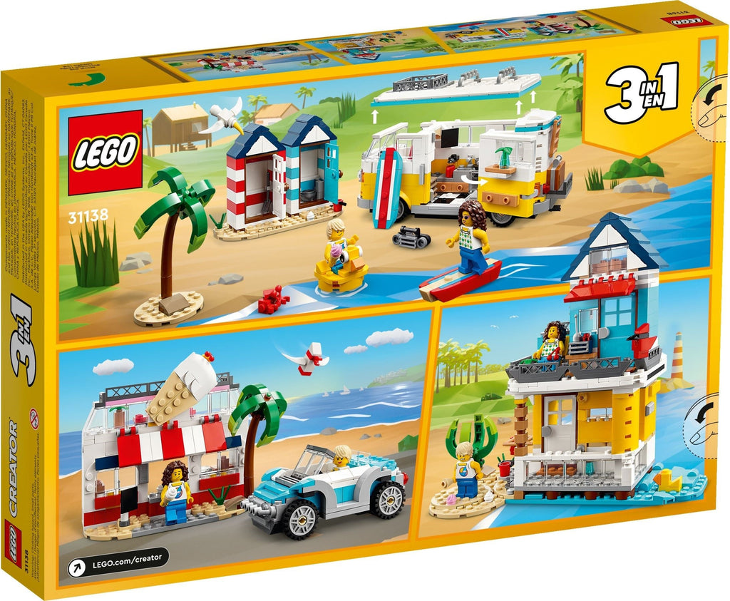 31138 LEGO Beach Camper Van product image 2, provided for visual reference and product detail review