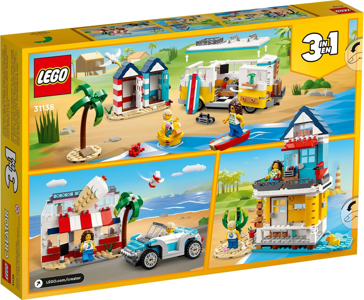 31138 LEGO Beach Camper Van product image 2, provided for visual reference and product detail review